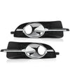 G-PLUS Fog Light Lamp Trim Bezel Cover Compatible with Buick Lacrosse 2010 2011 2012 2013 /Fit Buick Allure 2010 Fog Light Cover Trim 20859108 GM1039120 20859107 GM1038131