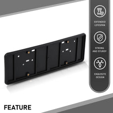 G-PLUS Bumper License Plate Bracket for Dodge Jeep Chrysler 2013-2021 Black Product Features