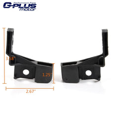 G-PLUS Headlight Mount Bracket 2PCS for Ford Fusion 2013-2016 Left Right Front View