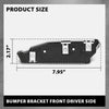 G-PLUS Front Left Bumper Bracket, Compatible with Lincoln MKX (submodel: Black Label, Premiere, Reserve, Select) 2016-2018, Driver Side, FA1Z17C947B, FO1042149