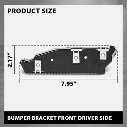 G-PLUS Front Left Bumper Bracket, Compatible with Lincoln MKX (submodel: Black Label, Premiere, Reserve, Select) 2016-2018, Driver Side, FA1Z17C947B, FO1042149