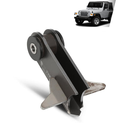 G-PLUS Front Passenger Axle Upper Control Arm Bracket Kit Compatible with Jeep TJ LJ MJ XJ ZJ 1984-2006 Black