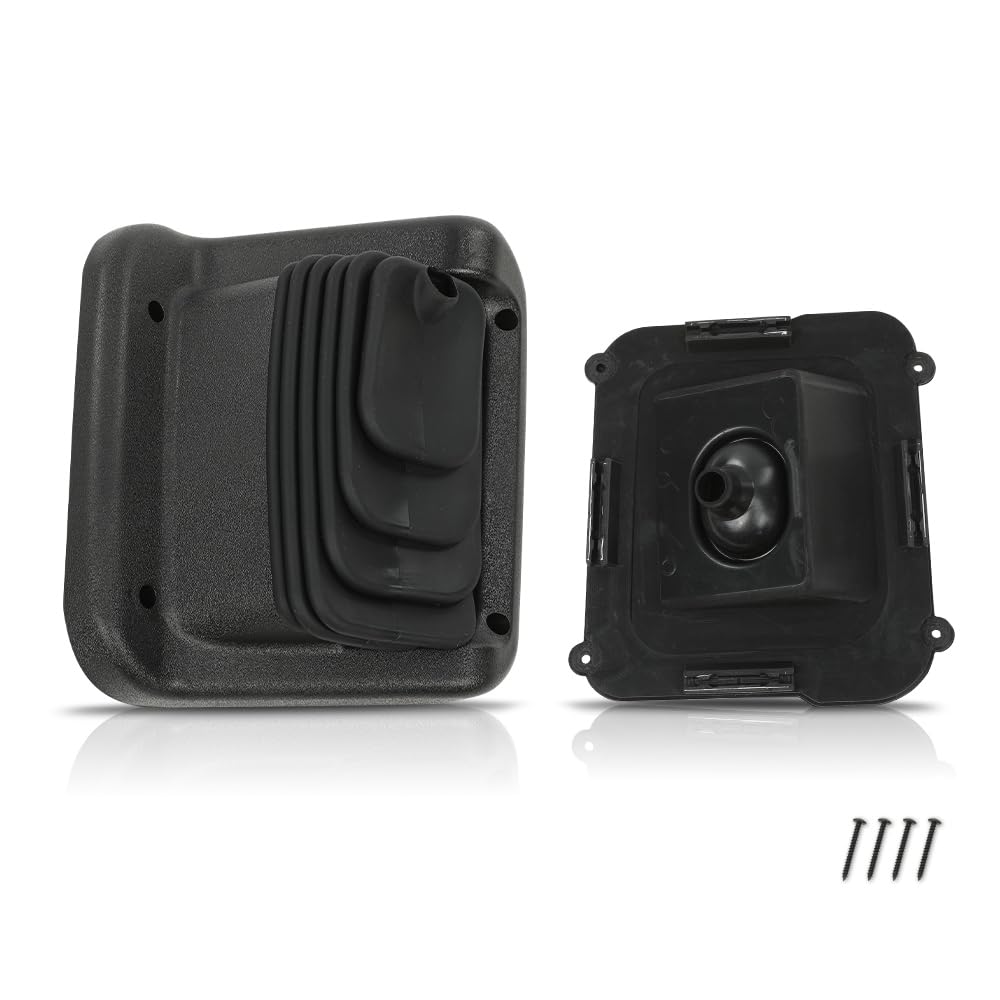 G-PLUS 4x4 Transfer Case Manual Shifter Boot Compatible with Ford F250 F350 Super Duty 6.0L 1999-2007 F81Z7277BC F81Z-7277-BC