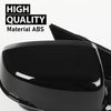 G-PLUS Power Heated Mirror w/Turn Signal Lane Assist Camera Right Passenger Side Compatible with Honda Accord Sedan 2013-2015 76200T2GA41ZC HO1321275 Glossy Black
