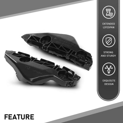 G-PLUS Front Bumper Retainer Bracket Set Compatible with Toyota Yaris Base 2007-2012,Compatible with Toyota Yaris S 2007-2009 5253552131