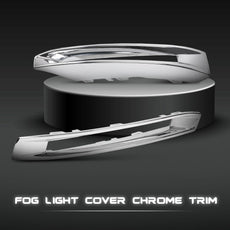 G-PLUS Fog Light Cover Trim 2PCS for Benz GL-Class X166 GL500 GL550 GL63 AMG 2013-2016 Close-up View