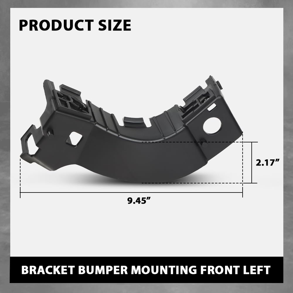 G-PLUS Bracket Bumper Mounting Front LH Left Compatible with LR2 Freelander 2 L359 2006-2014