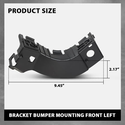 G-PLUS Bracket Bumper Mounting Front LH Left Compatible with LR2 Freelander 2 L359 2006-2014