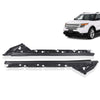 G-PLUS Windshield Inner Trim Pillar Molding Compatible with 2011-2019 Ford Explorer Passenger & Driver Side Black