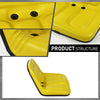 G-PLUS Lawn Mower Garden Tractor Seat Yellow Compatible with John Deere Mowers TX30, STX38, 130, 160, 165, 170, 175, 180, 185, 110 GG420-32959, MG861683