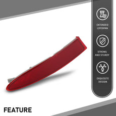 G-PLUS Bumper Reflector for BMW X3 2011-2017 M Aerodynamics Red Product Specifications