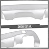 G-PLUS Rear Lower Bumper Valance Panel Compatible with Benz GLA250 (submodel: 4Matic, Base) 2015 2016 2017, Not Fit Models With AMG Style Bumper 1568850925 Silver