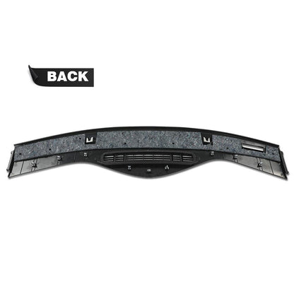 G-PLUS Upper Dash Panel Trim Defrost Vent Panel Bezel Compatible with Pontiac G6 2005 2006 2007 2008 2009 2010 10449598 Black ABS Plastic