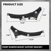 G-PLUS Front Bumper Mount Support Bracket Compatible with Jaguar XF XFR 2012-2015,Fit Jaguar XFR-S 5.0L V8 A/T Base Sedan 2013-2015