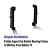 G-PLUS Radiator Pad Insulators Rubber Cushion 68-82 Replacement For GM Buick Chevy,4 Core Radiator Cushions Support Pads