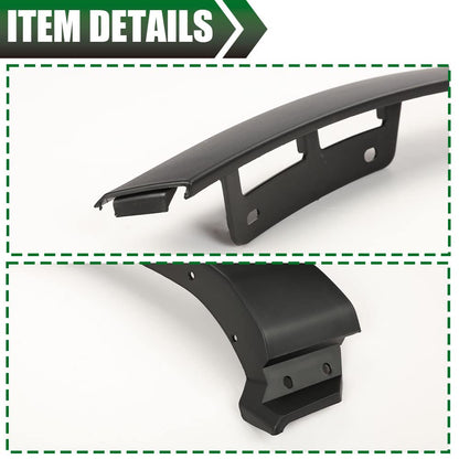 G-PLUS Fender Flares Compatible With 2011-2015 Ford Explorer, Wheel Fender Arch Molding Trim Black (Front Right Passenger Side) BB5Z16039AA