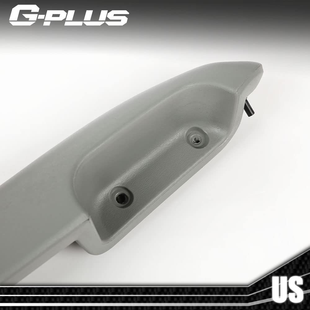 G-PLUS Door Armrest Compatible with 1999 Cadillac, Fit 1995-2000 Chevy/GMC Pickup Truck SUV w/Manual Windows(Driver & Passenger Side Pair Gray)