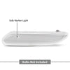G-PLUS Front Right Turn Signal Light Side Marker Light, Compatible with Mini Cooper R60 Countryman/ R61 Paceman 2011-2016, Passenger Side, White Lens, 63139802570