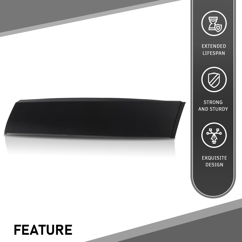 G-PLUS Rear Door Molding Driver Left Side Compatible with Jeep Cherokee 2014-2022 Textured Black CH1504110, 191275369548