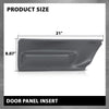 G-PLUS Door Panel Insert Gray Compatible with Volkswagen New Beetle 2003-2010, Not Fit for hatchback, Only Fit for Beetle Convertibles