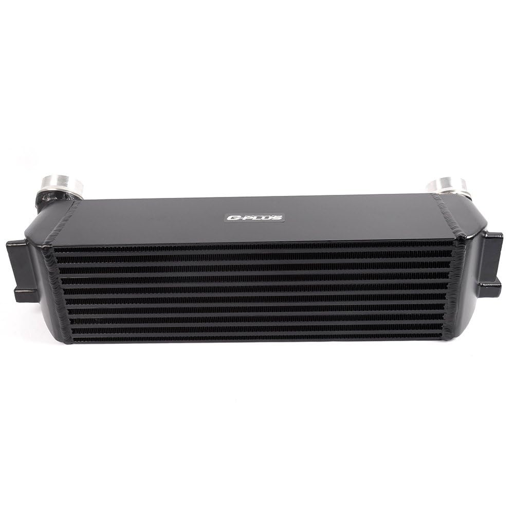 G-PLUS Aluminum Front Mount Turbo Intercooler, Compatible with BMW 1 series F20 F21 / 2 Series F23 / 3 Series F30 F31 F34 / 4 Series F32 F33 F36 2010-2015