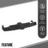 G-PLUS Front Radiator Support Lock Trim Cover Panel Compatible with Porsche Cayenne 2019 2020 2021 2022 2023 9Y0805504 Black