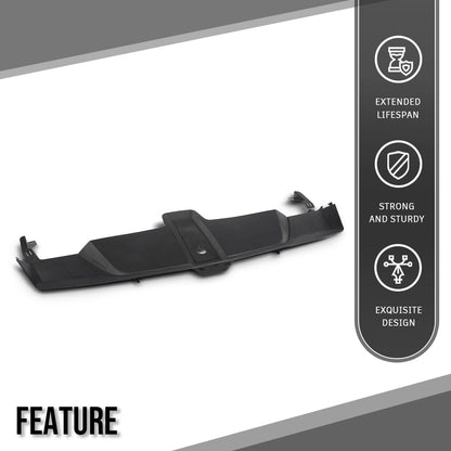 G-PLUS Front Radiator Support Lock Trim Cover Panel Compatible with Porsche Cayenne 2019 2020 2021 2022 2023 9Y0805504 Black
