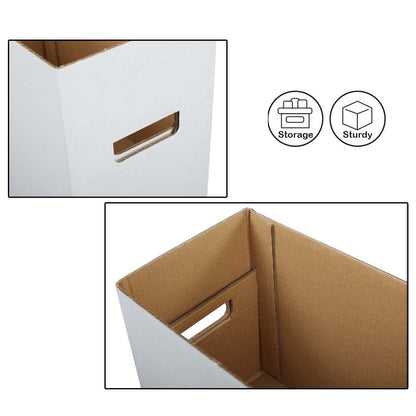 G-PLUS Comic Book Storage Comic Book Box Holds 150-175 Comics Collapsible Moistureproof Archival Cardboard 5 Pack