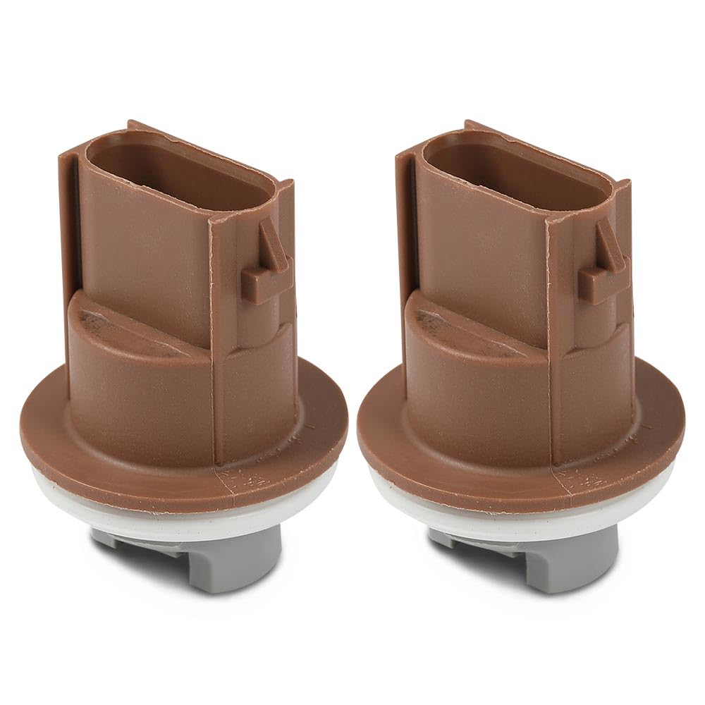 G-PLUS 2 Bulb Sockets Headlight Parking Turn Signal Brake Tail Light Compatible with Ford F150 F250 F350 F450 Super Duty 2004-2013/Fit Lincoln Mark LT 2006-2008/Fit Mercury Milan 2006-2011 2U5Z13411SA
