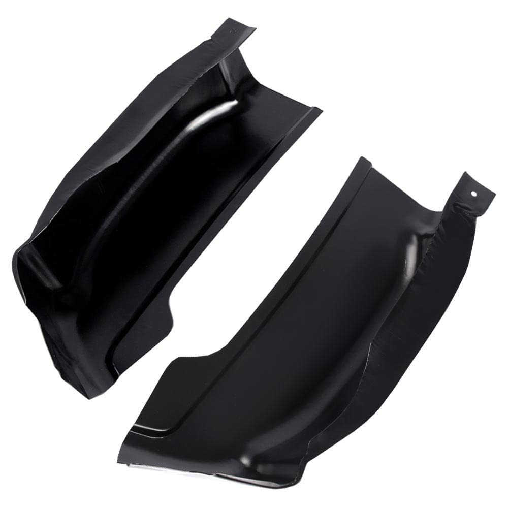 1 Pair Cab Corners Covers Fit For Chevy Silverado GMC Sierra 1999-2007 4 Door Extended Cab Trucks Black