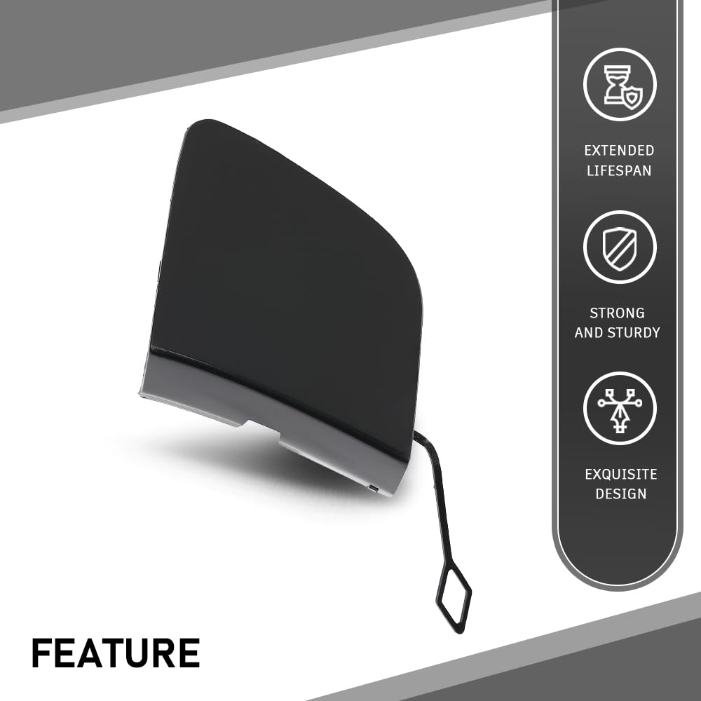 G-PLUS Front Tow Cap Compatible with Benz GLC-Class X253 2016-2018 with AMG Line Package A2538853400