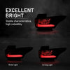 G-PLUS LED Rear Right Tail Light Assembly Compatible with Chevy Traverse 2018 2019 2020 2021 Right Rear Brake Lamp Luces Traseras, 84618032, GM2805130, Red Lens