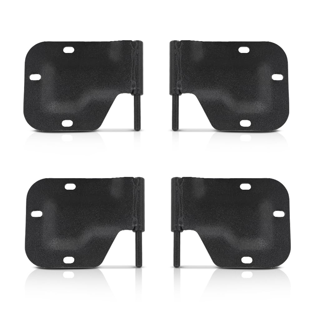 G-PLUS Door Hinges 4pcs Black Compatible with HMMWV M998