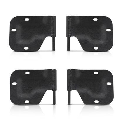 G-PLUS Door Hinges 4pcs Black Compatible with HMMWV M998