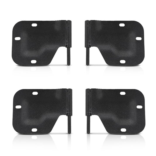 G-PLUS Door Hinges 4pcs Black Compatible with HMMWV M998