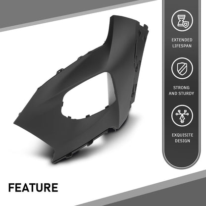 G-PLUS Front Driver Side Bumper Cover (Except RS) LH Compatible with Chevy Trailblazer 2021-2022 NOT Fit RS Model 42749518, 42772013 Black