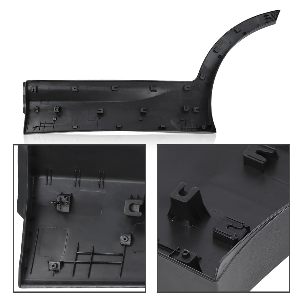 G-PLUS Rear Right Door Lower Molding Door Garnish Black Compatible with Santa Fe Sport 2013-2018 877324Z000