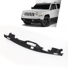 G-PLUS Radiator Support Cover for Jeep Patriot 2011-2017 Upper Black Side View