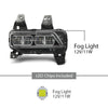 G-PLUS LED DRL Front Fog Lights Kit Driving Running Lamp Compatible with Kia Telluride 2020-2022 Without Wiring Harness