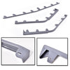 G-PLUS Front Bumper Molding Trim Kit Compatible with Cadillac CTS V Model 2009-2015 Front Bumper Trim Gray-3 Pieces 25882978 GM1044116 Grey