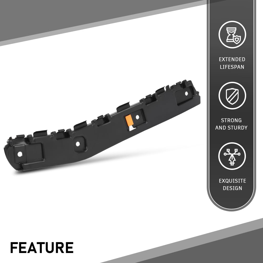 G-PLUS Rear Left Lower Bumper Support Bracket, Compatible with Ford Escape SEL 2018-2019/ Ford Escape (submodel: S, SE, Titanium) 2017-2019, Driver Side, GJ5Z17D943B, FO1142125