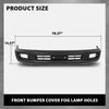 G-PLUS Front Bumper Cover Fog Lamp Holes Primed Compatible with Toyota Land Cruiser Base 2003-2007 5211960918, TO1000267