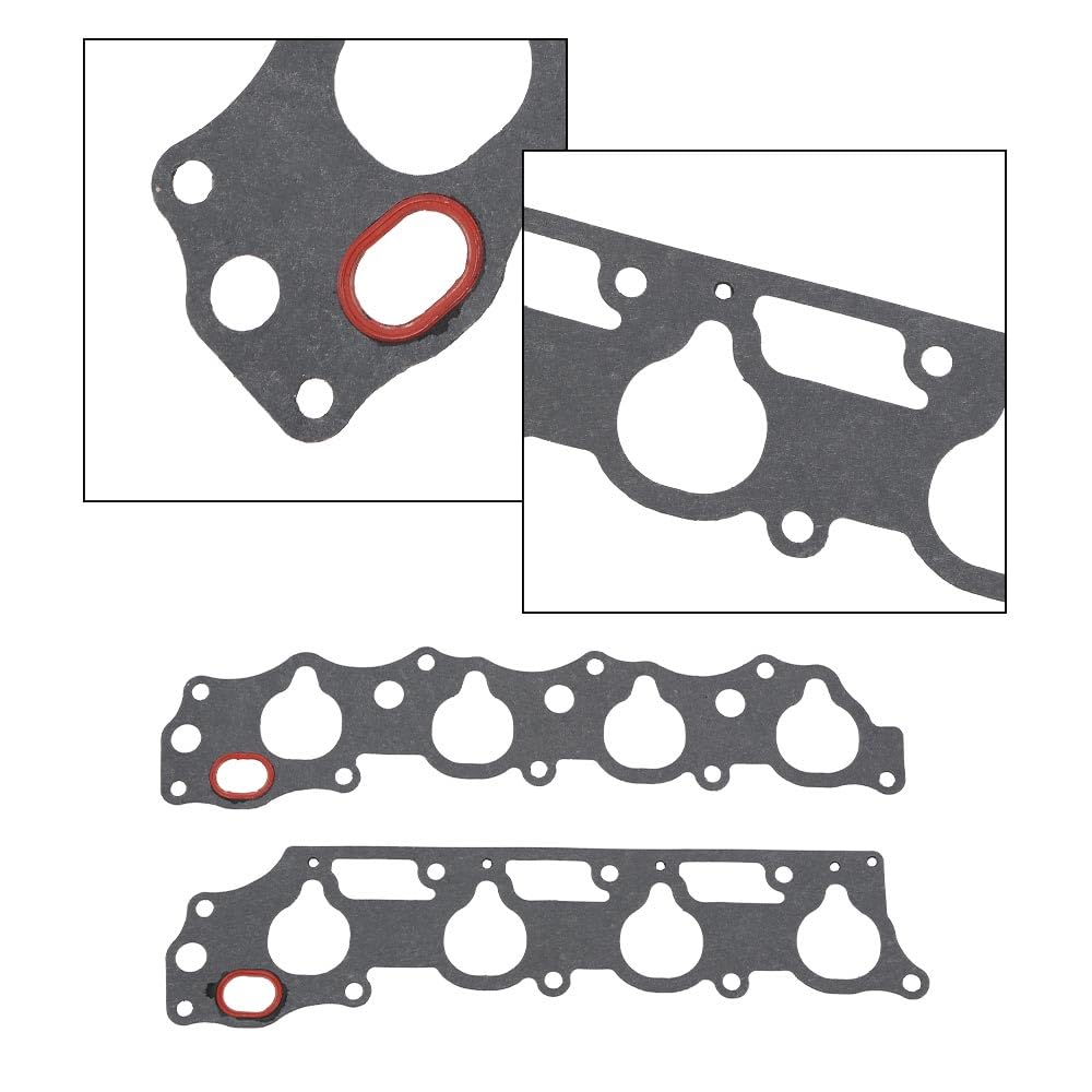 G-PLUS Head Gasket Set Bolts F23A7 Compatible with Acura CL 2.3L 1998-1999/Fit Honda Accord 2.3L 1998-2002/Fit Isuzu Oasis 2.3L 1998-1999/Fit Honda Odyssey 2.3L 1998 HS26155PT ES71329