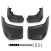 G-PLUS Mud Flaps Splash Guard Mudguard Compatible with Range Rover Evoque Pure/Prestige 2012-2018 (Round Rear Pipe)