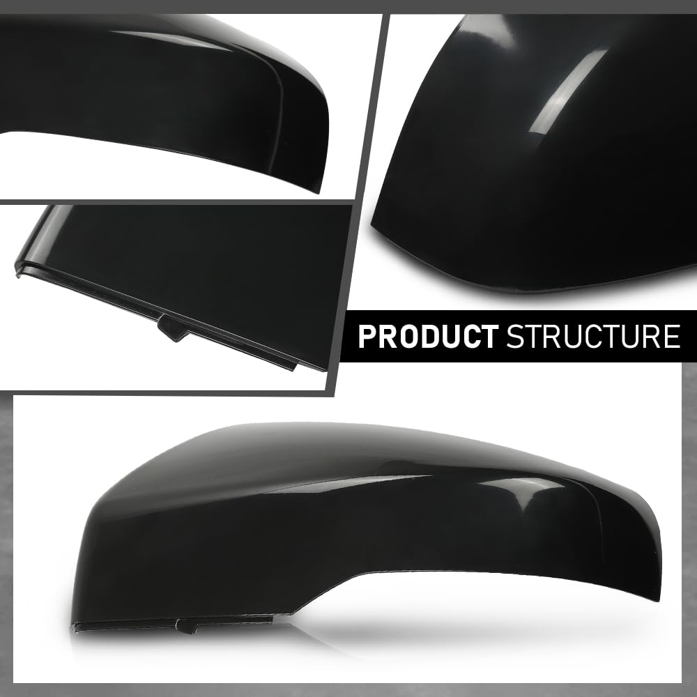 G-PLUS Exterior Mirror Cover Driver Side Compatible with Subaru Crosstrek 2018-2023,Fit Subaru Forester 2019-2023 91059FL030