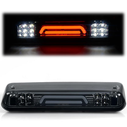 G-PLUS LED Third Brake Light Compatible With Ford F150 2004 2005 2006 2007 2008 3RD Cargo Led Tail Lamps Smoky Lens Chrome Housing