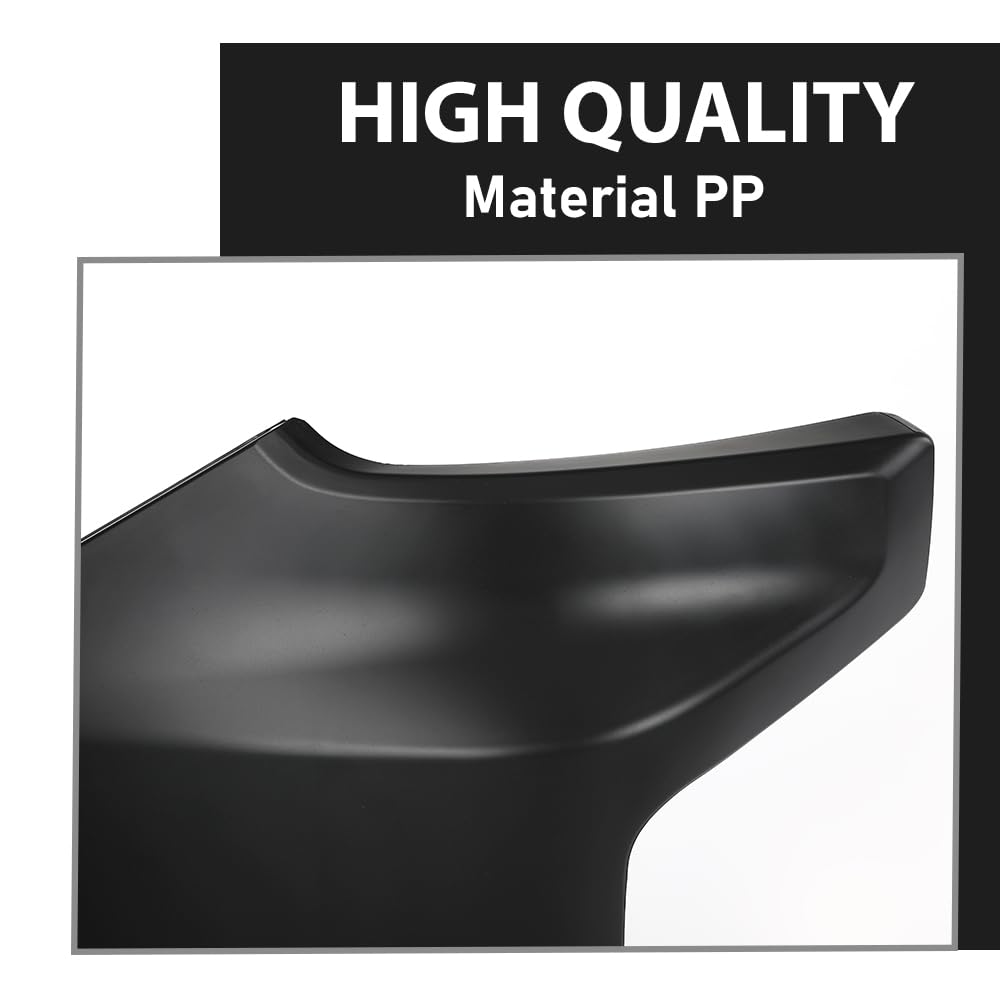 G-PLUS Front Bumper End Cap Extension Trim Right Passenger Side Compatible with Chevy Silverado 1500 2019-2022 Replacement for GM1017110