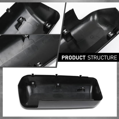 G-PLUS Pair Door Mirror Covers, Compatible with Peterbilt 579 2013-2023, LH Driver & RH Passenger Side 2PCS
