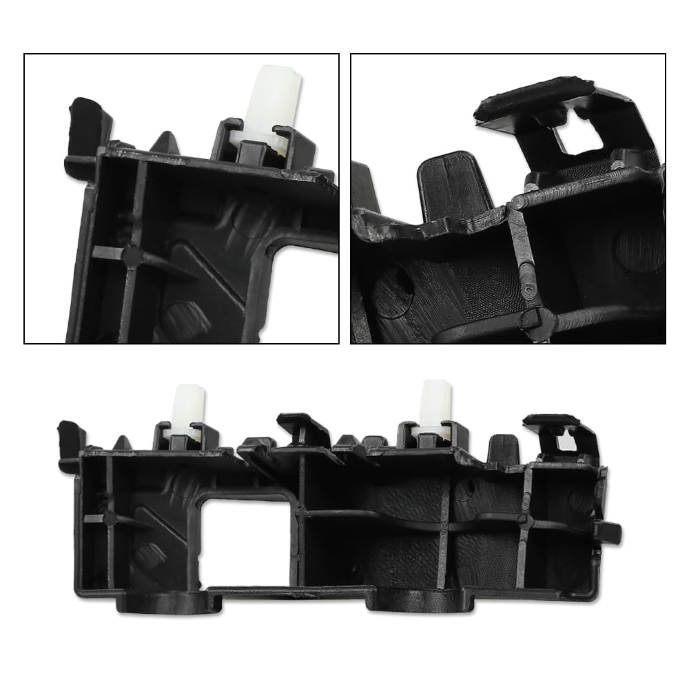G-PLUS Bumper Cover Retainer Pair Compatible with Tucson 2016-2021 Driver & Passenger Side HY1032111, HY1033111, 86513D3000, 86514D3000 Black