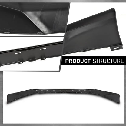G-PLUS Rear Lower Bumper Cover Fascia Compatible with Toyota RAV4 SE 2016 2017, Fit Toyota RAV4 2016 2017 2018, 521690R010, Black